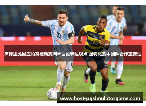 罗德里戈回应帕雷德斯美洲杯言论表达观点 强调比赛中团队合作重要性